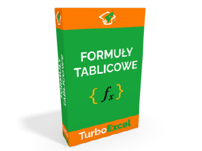 TurboExcel kurs Excel Formuły Tablicowe